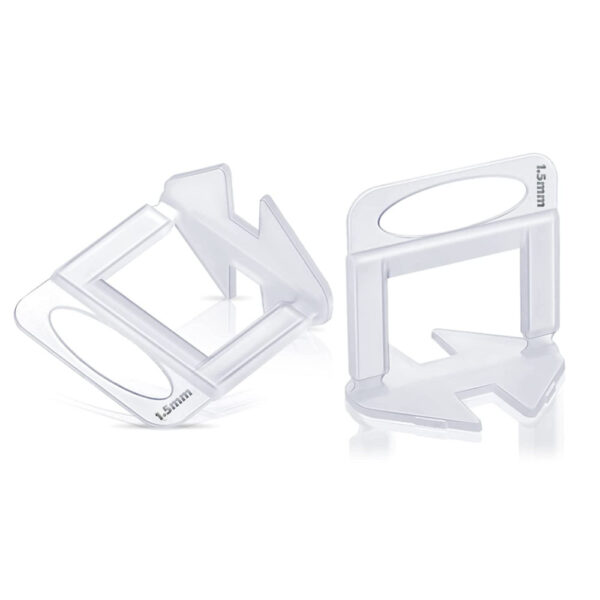 NIVELADORES PORCELANATO 1.5 MM BOLSA 100 UNIDADES - Imagen 2
