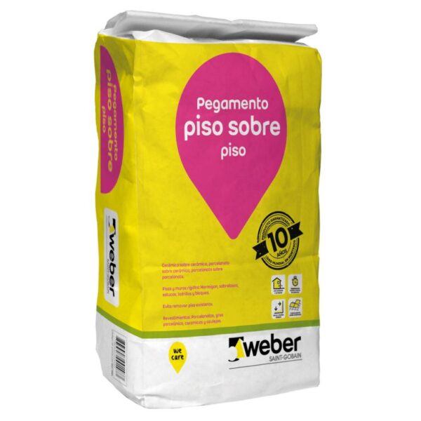 WEBBER ADHESIVO PISO SOBRE PISO 25 KG