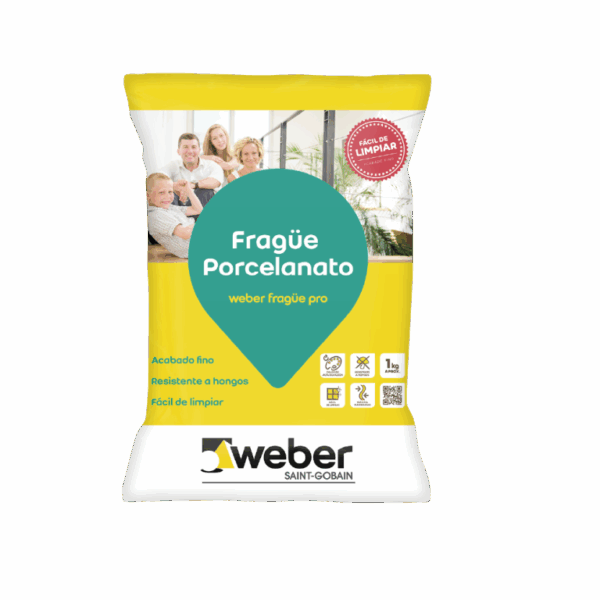 WEBBER FRAGUE PORCELANATO CAFÉ CLARO 1 KG