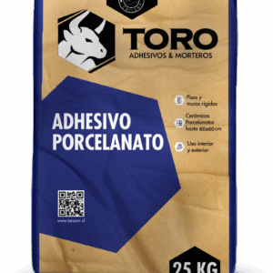 TORO ADHESIVO PORCELANATO 25 KG