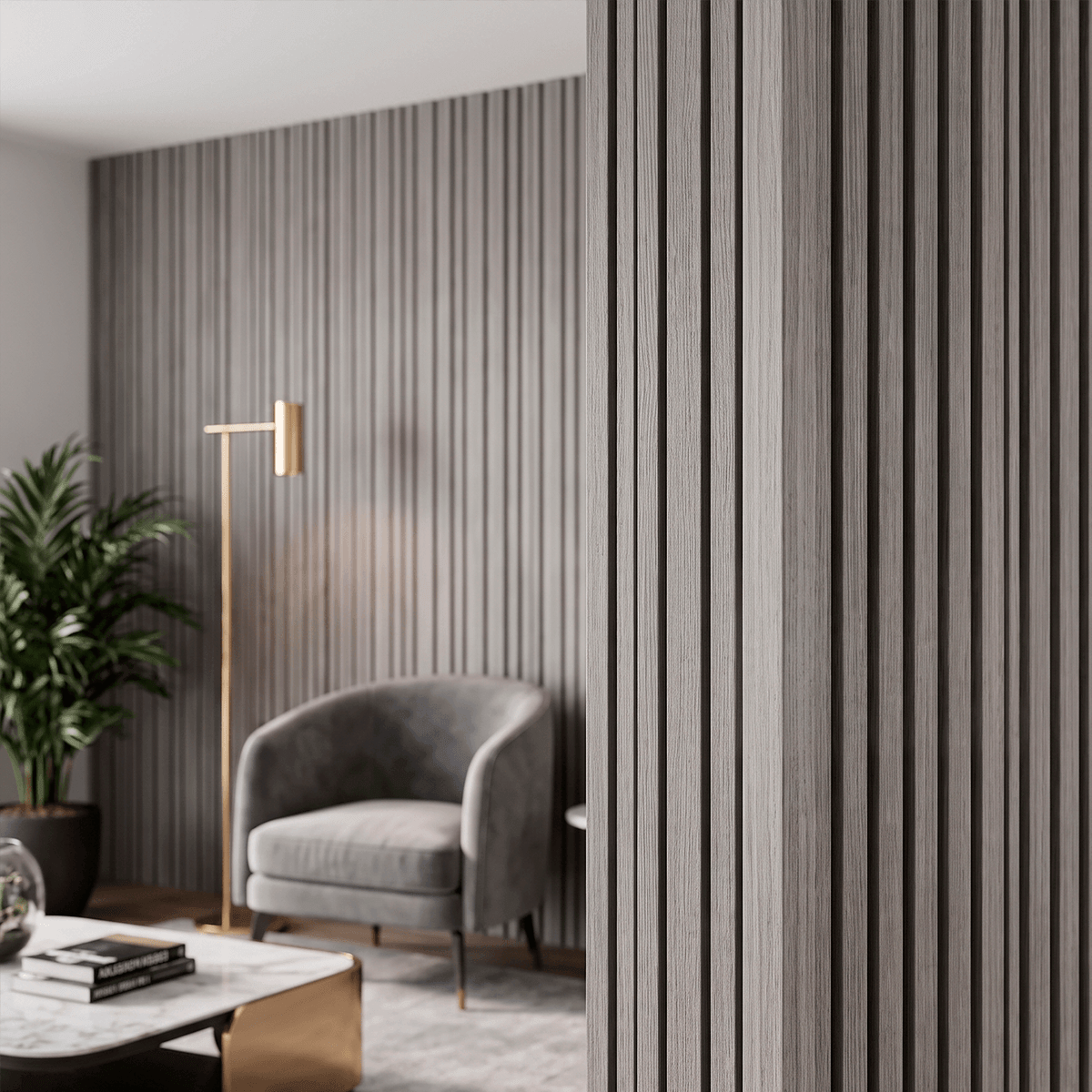 ANGULO WALL PANEL NOGAL GRIS