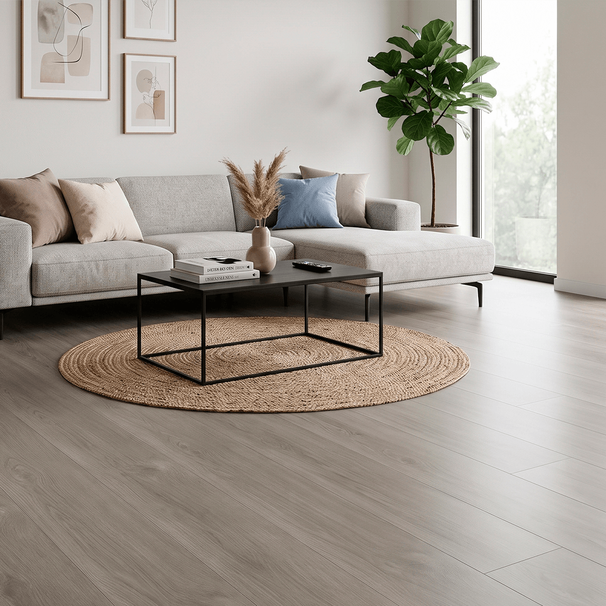 PISO FLOTANTE DARK GRAY