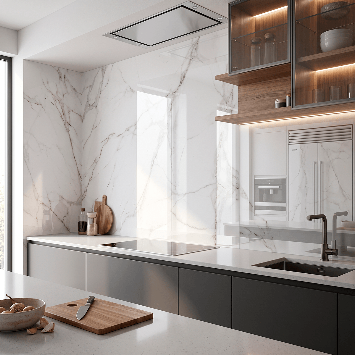 PANEL PVC MARMOL BLANCO