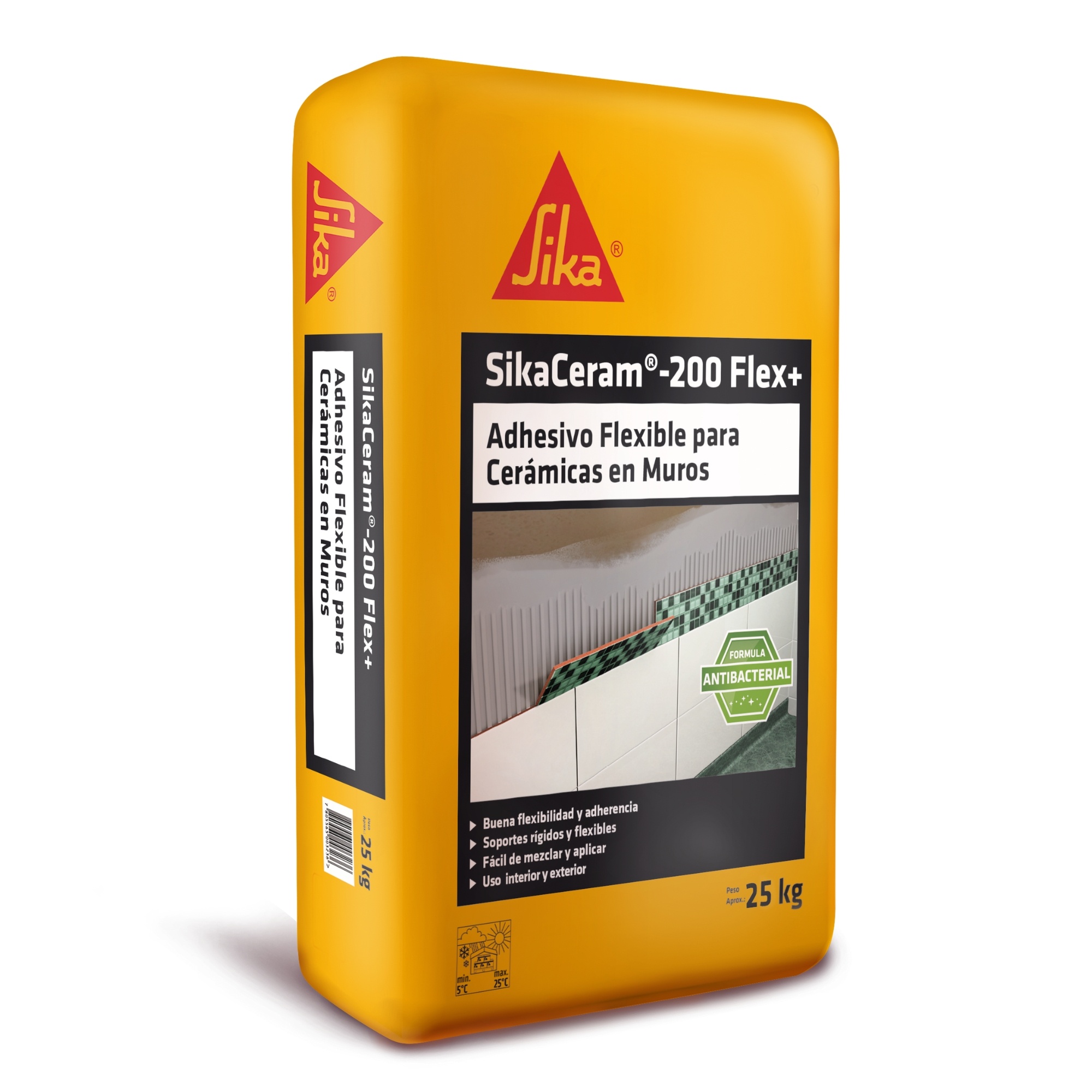 SIKACERAM 200 FLEX X 25 KG POLVO