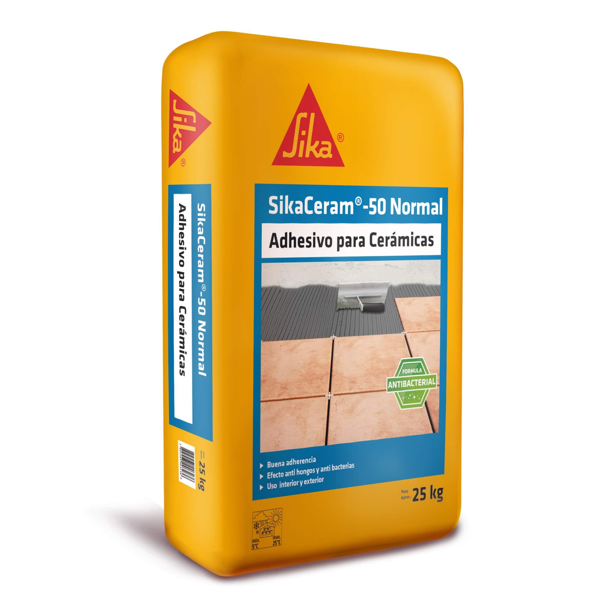SIKACERAM 50 NORMAL X 25 KG POLVO