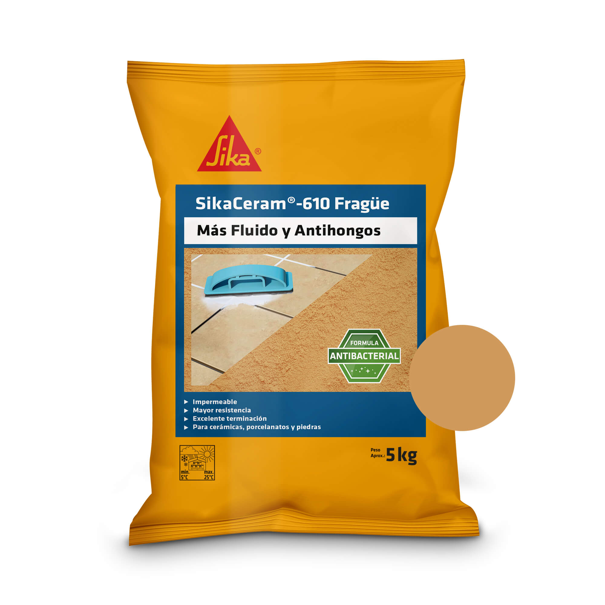 SIKA FRAGUE CAFE CLARO X 5 KG