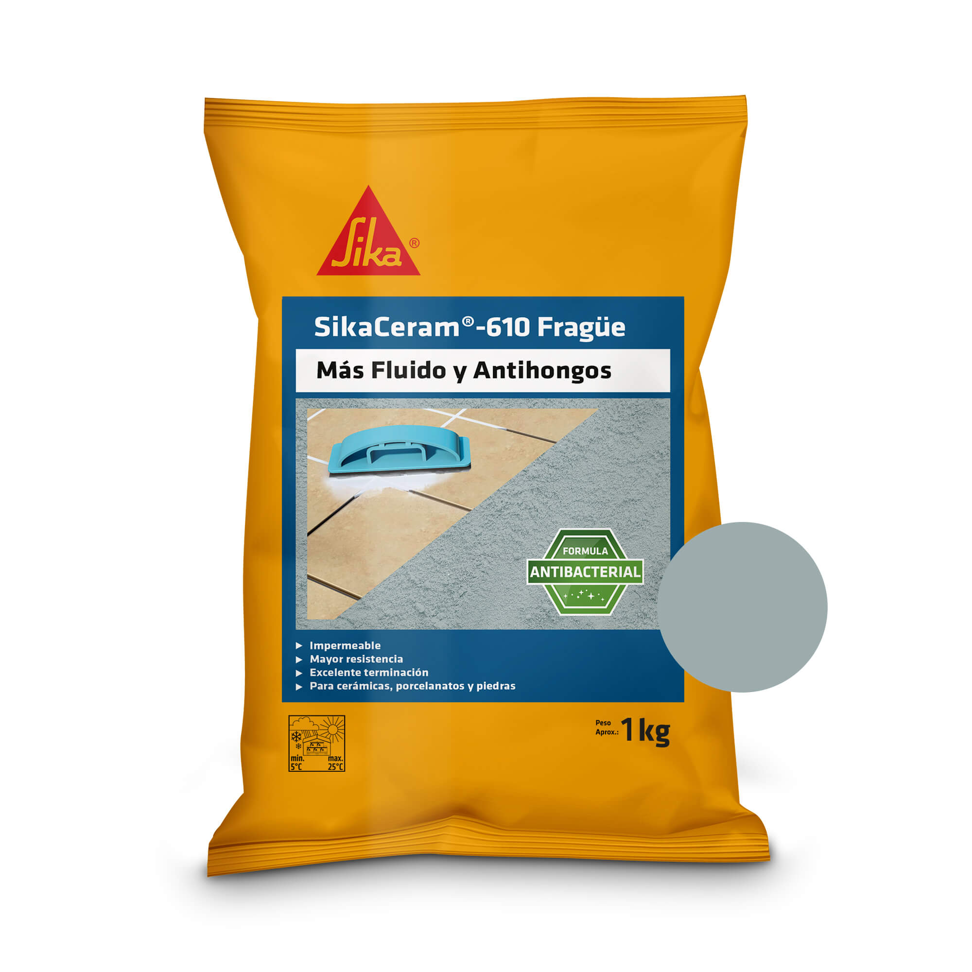 SIKA FRAGUE GREY GARZA X 1 KG