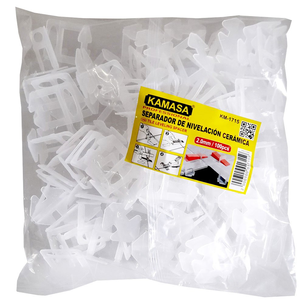 NIVELADORES PORCELANATO 2.0 MM 100 PCS